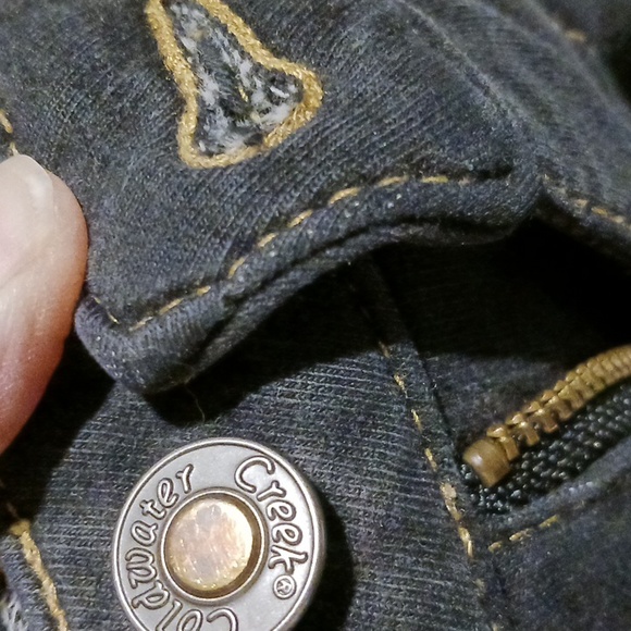 Black Coldwater Creek Natural Fit boot cut jeans Sz 10P - Picture 15 of 15